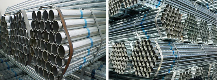 Construction Pipe Steel Pipe Corrugated Galvanized Round Steel Pipe