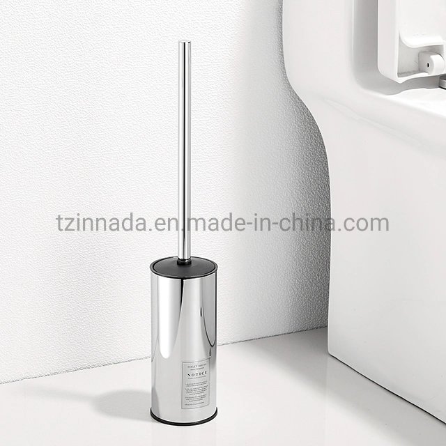 Bathroom Fitting Modern Stainless Steel 304 Round Toilet Brush Holder