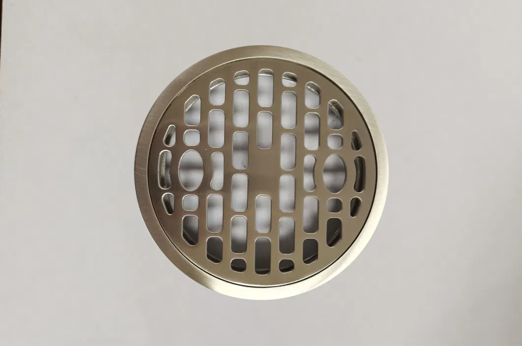304 Stainless Steel Round Thickened Floor Drain for Outdoor Courtyard