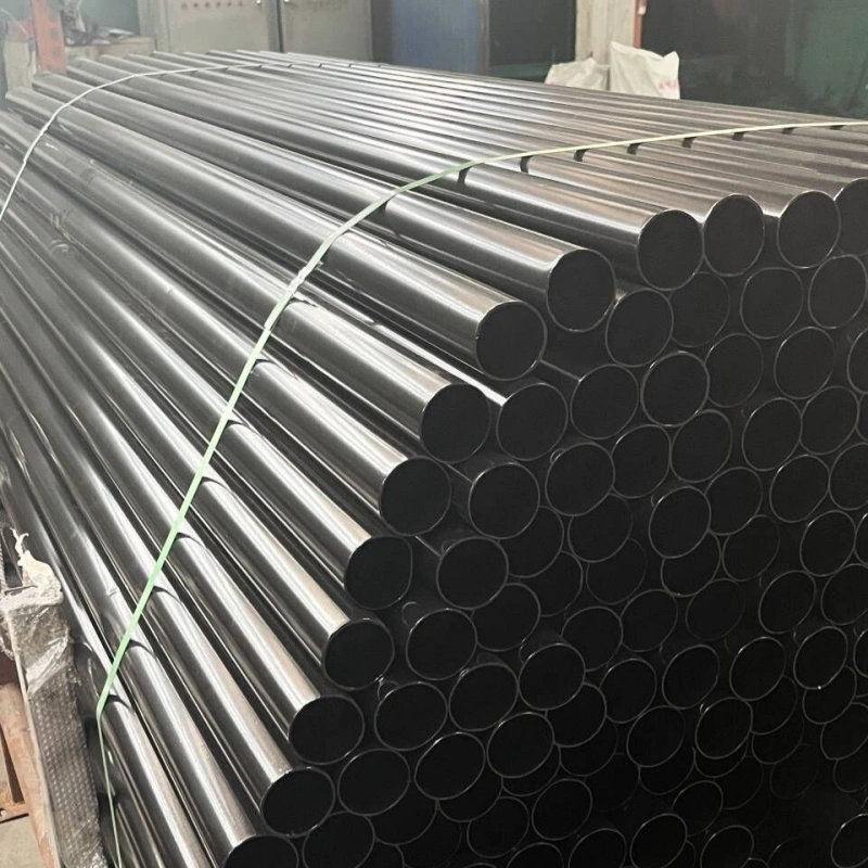 Customized Powder Coating Round Steel Pipe Metal Tube Fence Post
