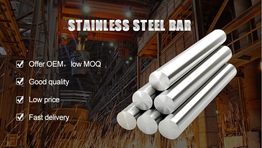 China Manufacturer 304 316 420 430 Stainless Steel Round Bar in Stocks