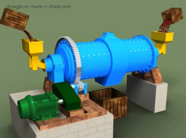 Rod Mill Crushing and Grinding Iron Ore Beneficiation