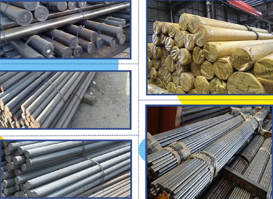 High Quality Spring Steel Rods Hot Rolled SAE ASTM 6150 Carbon Steel Solid Round Bars