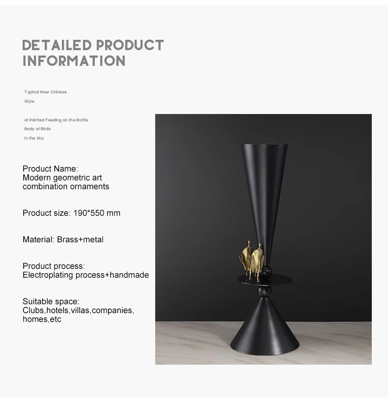 Light Luxury Vase Brass Man Creative Dry Fruit Plate Bowl Designs Desktop Coffee Table Decor Circular Iron Metal Serving Tray