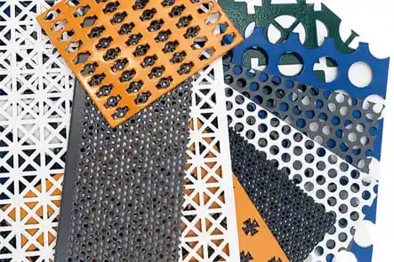 Decorative Micron Punched Hole Metal Mesh 1.2 3mm Aluminum / Stainless Steel 304 316 Round Hole Perforated Sheet Metal