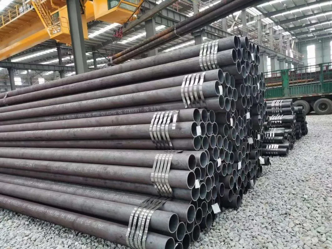 En10297 E235 E355 1.0308 Mechanical Engineering Seamless Circular Round Alloy Carbon Steel Tube