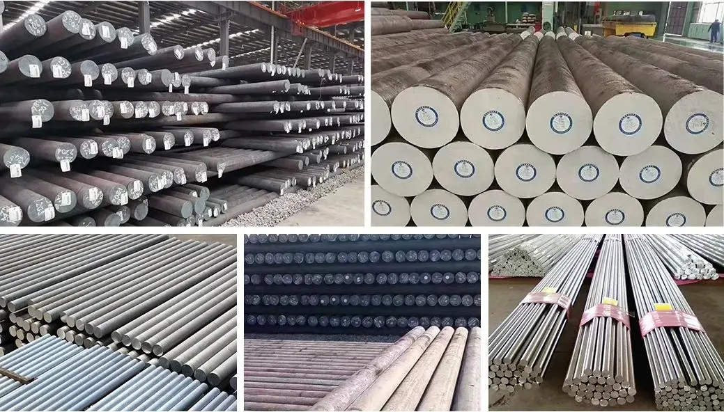 Q235 Ss400 A36 En8 Ck45 Carbon Alloy Steel Round Bar Metal Mild Steel Ms Iron Rod