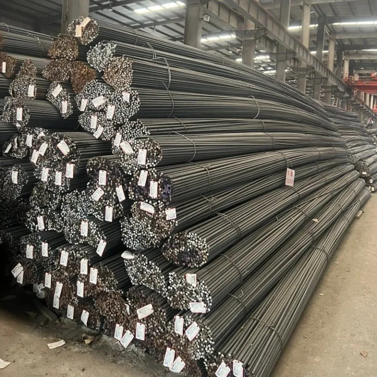 HRB400 HRB500 Hrb500e Deformed Steel Rebar Round Bar Construction Reinforcing Iron Metal Hot Rolled Round Square Stainless Carbon Steel Flat Corrugated Bar