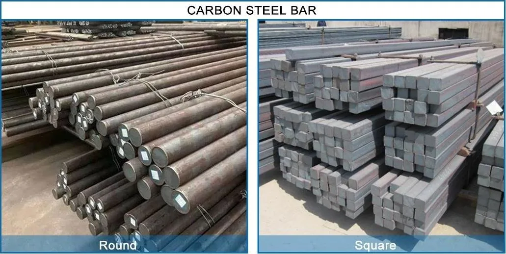 Cheap Price Hot Rolled Flat 1020 1060 1045 1018 Ck45 Black Mild Carbon Steel Round Bar Rod Mild Steel Carbon Steel Bar AISI 4140 1060 Carbon Bar