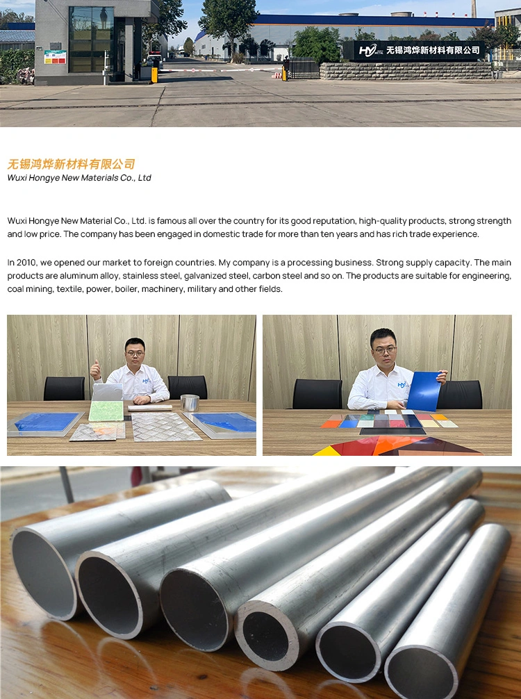 Made in China 6061 T6 Aluminum Tube Anodized Round Square Aluminum Pipe