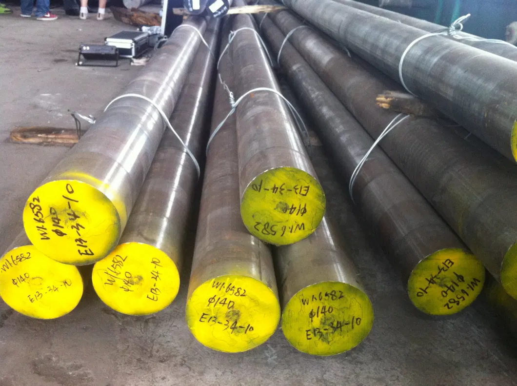 Alloy Steel with 4340 Forged Round Bar Steel Plate Metal Sheet Pipe Black Peeled Surface