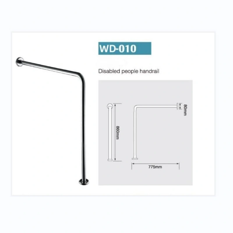 Stainless Steel 304 Bathroom Handle Toilet Grab Bar