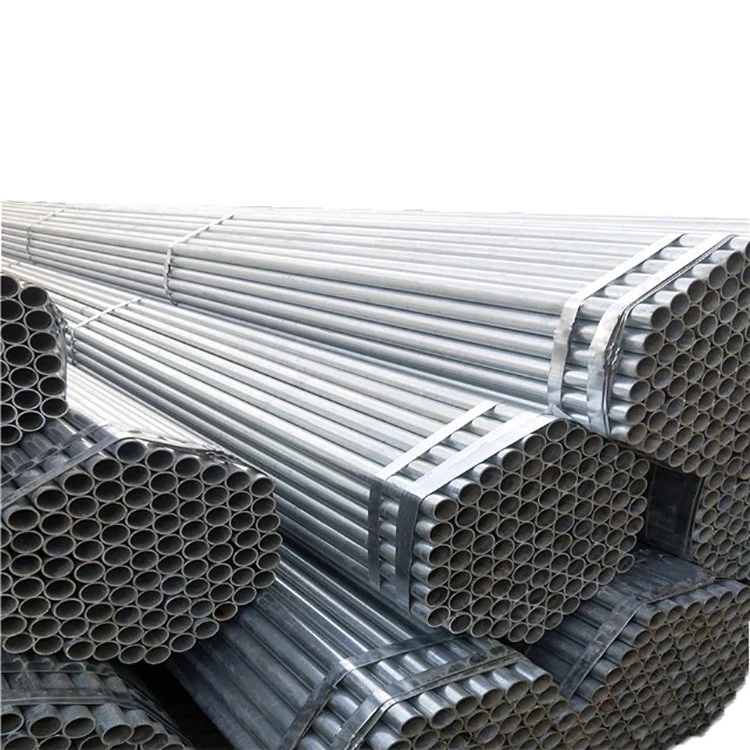 High Quality Corrugated Round Tubing Galvanized Steel Pipe Iron Tube Price