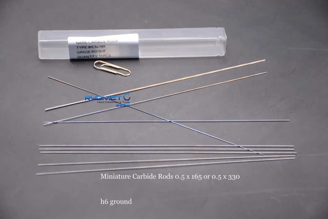 Tungsten Cemented Carbide Rods Blanks-Miniature-Bars