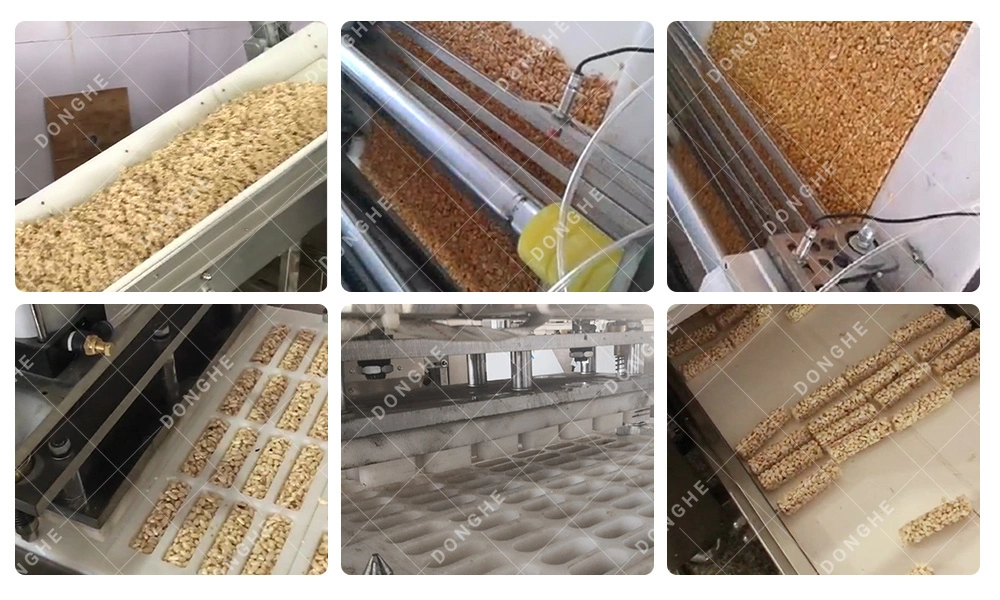 304 Stainless New Cereal Bar Machine Candy Bar Making Line