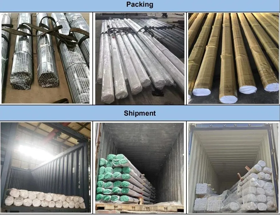 Wholesale AISI 4140/4130/1020/1045 Hot Rolled Alloy Steel Solid Rod ASTM 1018 1020 1045 1518 Cold Drawn Polished Bright Mild/Carbon Steel Ms Iron Round Bars