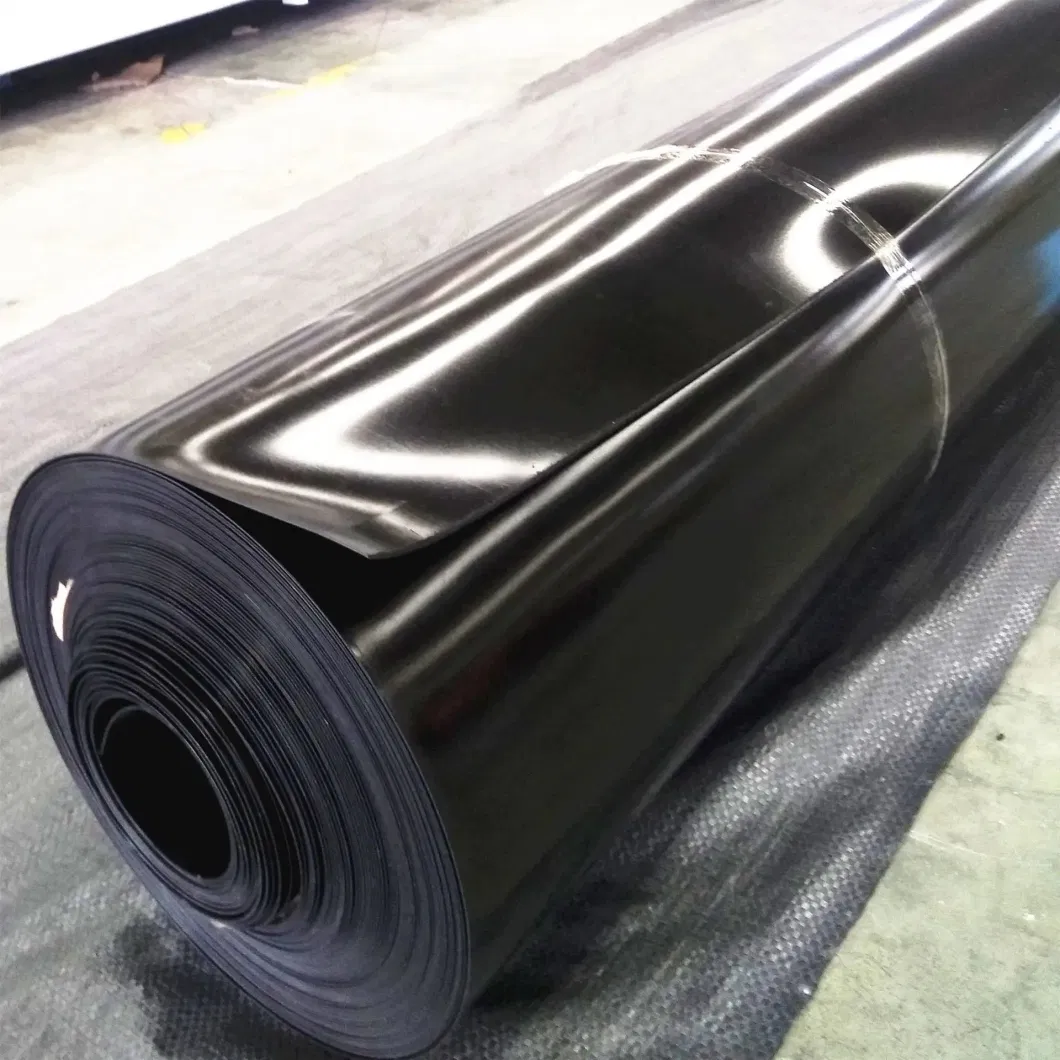 Wholesale 100% Virgin High Density Polyethylene Anti-Seepage Waterproof Smooth Textured HDPE Geomembrane