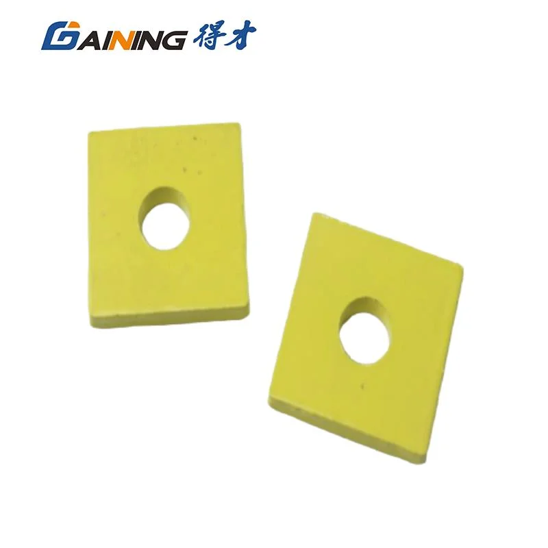 Metal Square Plate with Round Hole Stamping Punching Gasket