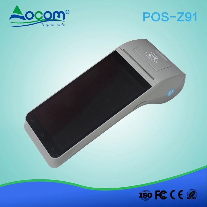 Rugged Handheld Android POS Terminal with Printer