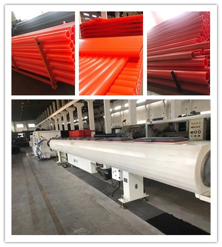 Electrical Pipe Production Machine Conduit Plastic Corrugated Modified PP Mpp Tube