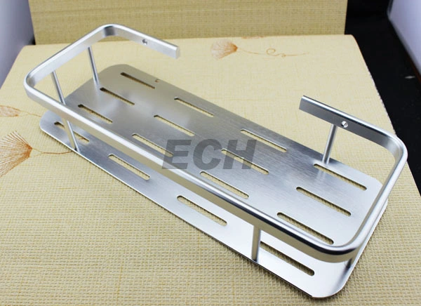 Stainless Steel Bathroom Glass Corner Shelf (GHY-8976)