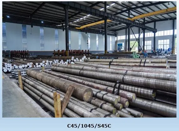 Hot Rolled Carbon Steel Solid Round Rods Building Materials Steel Bars