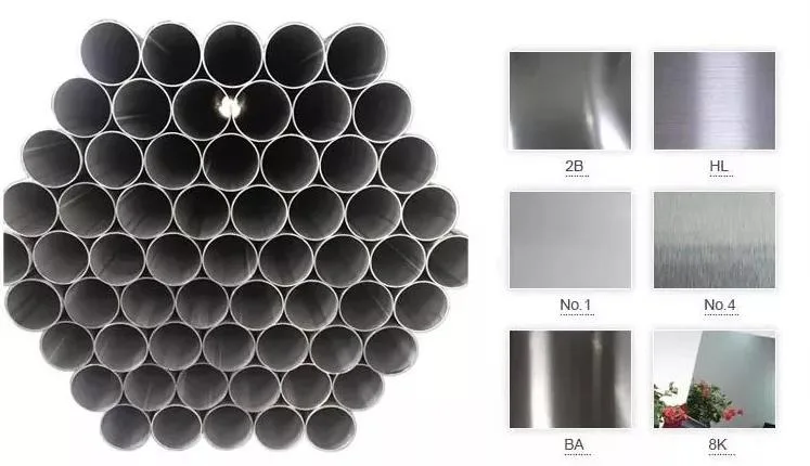 ASTM A240 A554 SS304 301 321 904L 201 316L 316 310S 440 3 Inch Round Stainless Steel Pipe Tube