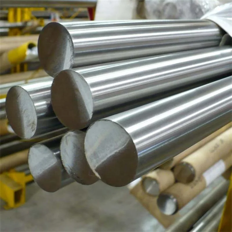 Industrial Metal Supplier Offers a Large Quantity of Cold Rolled 17-7pH, 304 316 Stainless Steel Round Rods From Stock for Wardrobe Round/Corner Cabinets