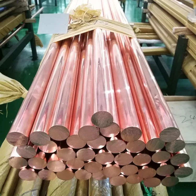 H57 H58 H59 6mm 8mm 10mm Diameter Copper Round Bar Brass Bar ASTM C27400 Cuzn37 C11000 C3604 C3604 Copper Bar