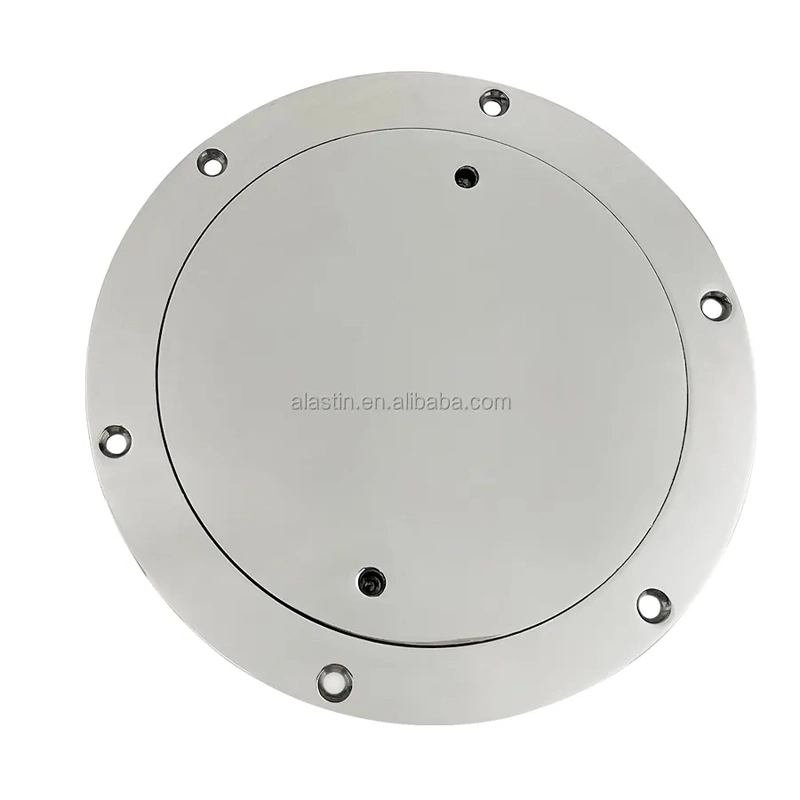 Boat Accessories Boat Hatch Stainless Steel Round Non Slip Inspection Hatch Detachable Cover Deck Plate for Marine Boat Yacht