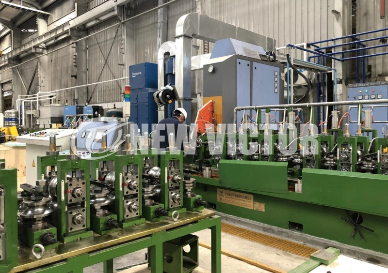 Pipe Milling Machine for Structural Steel Pipes High Frequency Longitude Seamed