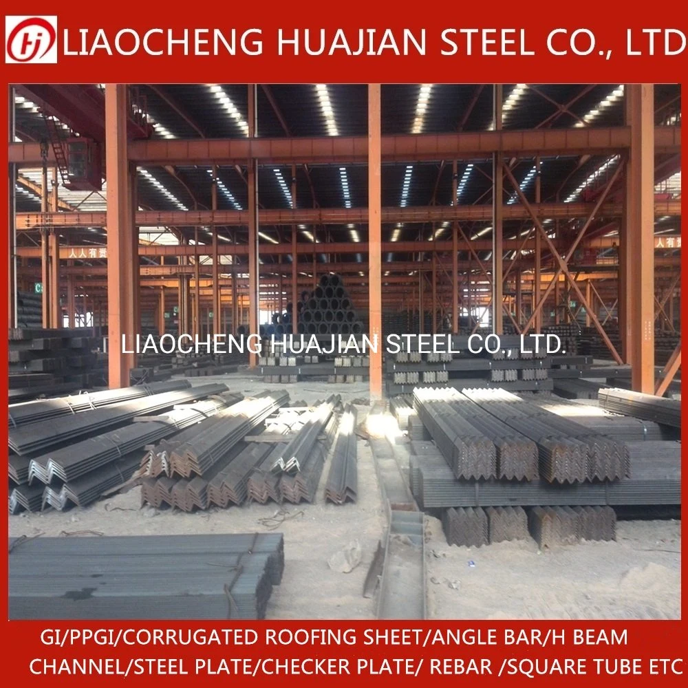 Iron Steel Angle Bar Hot Rolled Carbon Mild Steel L Angle for Building