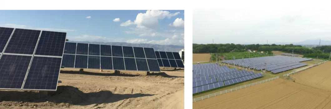High Efficiency 450W Mono Half-Cut Solar Panel, 166mm Solar Cells