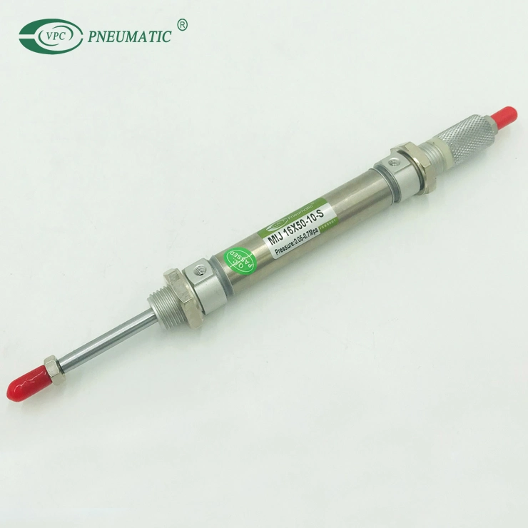 Mi Series Round Body Single Rod Stainless Steel Mini Pneumatic Air Cylinder