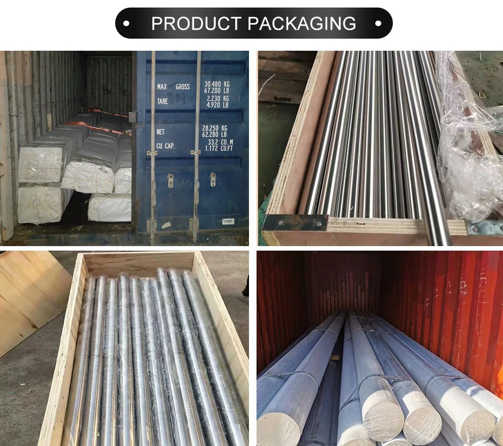 Stainless Steel Bar 8mm 3mm 6mm 190mm 410 201 304 310S 316 321 904L ASTM A276 2205 Metal Rod Round Bar Metal Rod