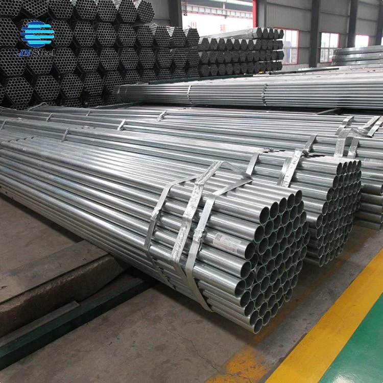 Brother BS 25mm Structural Steel Tube Longitudinal Welded Pre Gi Galvanized Steel Pipe 6 Meter Scaffolding Galvanized Round Pipe