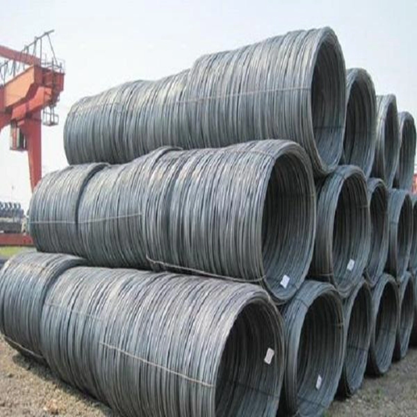 Large Inventory Q195 6mm 5mm Hot Rolled Low Carbon Steel Wire Rod