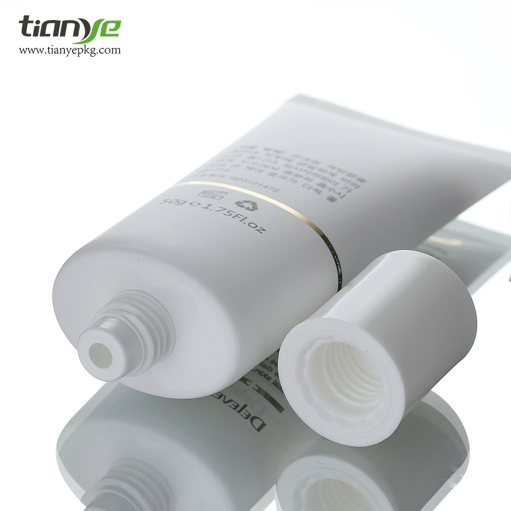 60ml Oval Isolated/Sun Cream PE Tube