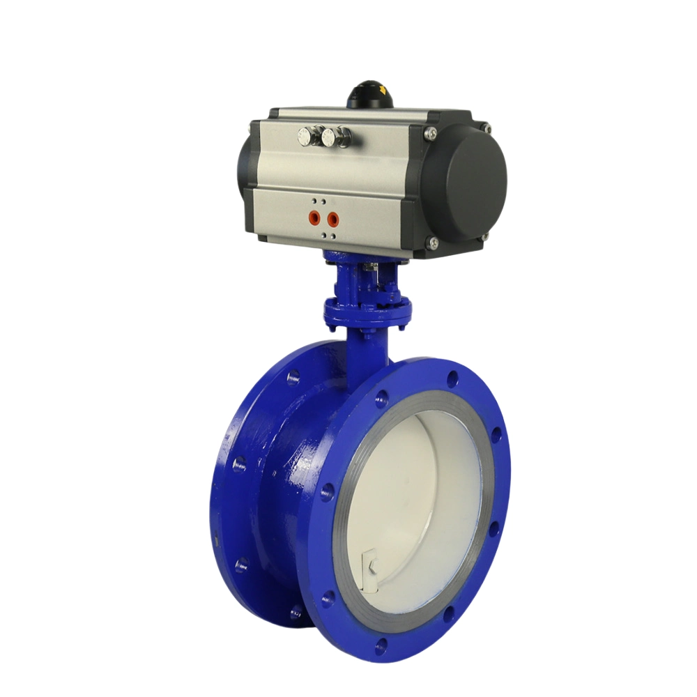 Quarter Turn Pneumatic Ventilation Butterfly Valve