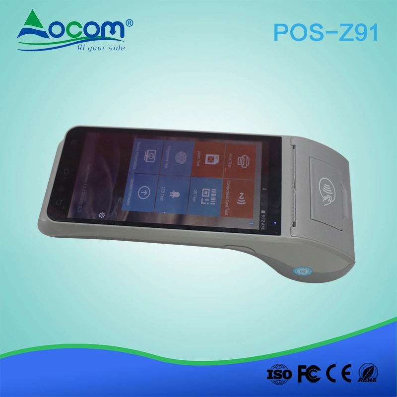 Wireless GPRS 5.5 Inch Touch Screen Mobile POS Systems