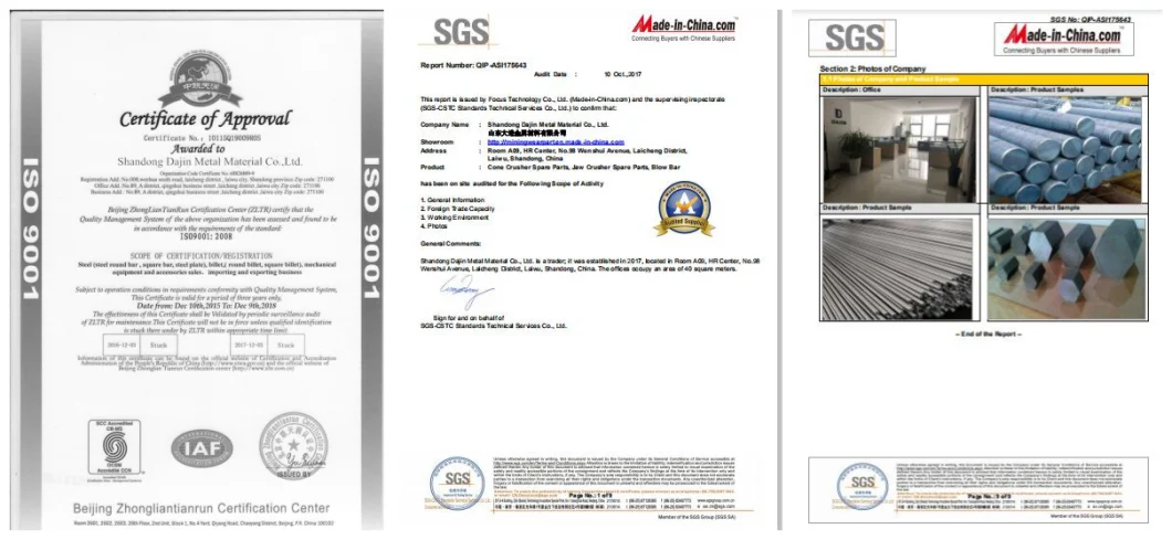SAE1045 C45 S45c Carbon Steel Hex/Round/Flat Steel Bar