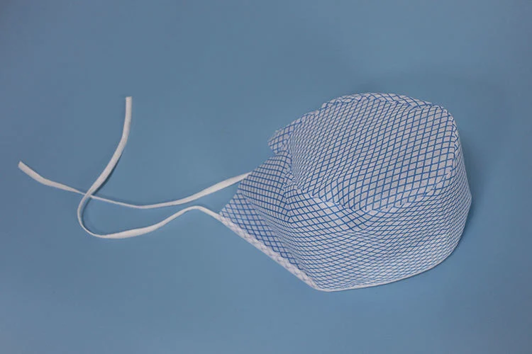 Box-Packed Disposable Surgical Head Cover Spunlace Surgeon Spunlace Round Cap