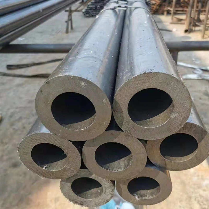 Support Any Size and Thickness and High Quality Q235 Welded Round Industrial Carbon Seamless Steel Pipe for Construction
