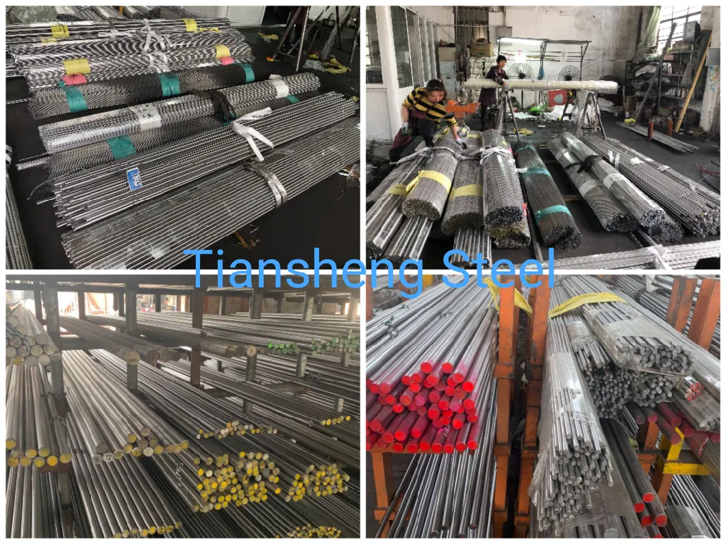 ASTM AISI JIS Supply Material 201 303 303cu 303se 304 304f 304L 316 316f 316L 301 310 321 2205 2507 904L Stainless Steel Round Bar