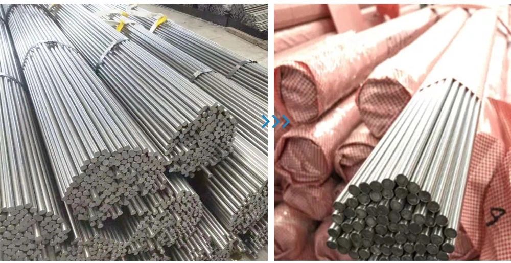 Custom ASTM 201 202 304 304L 310S 309S 316 321 904L 2205 5083 Metal Rod 6mm Hexagonal/Flat/Rectangular/Round Stainless Steel/Aluminum/Carbon/Galvanized Rod Bar