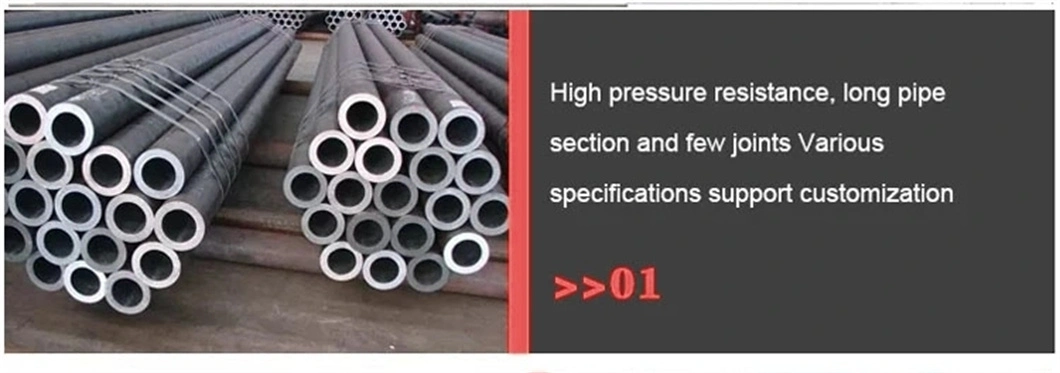 China Manufacture Hot Rolled Round Pipe in High Quality