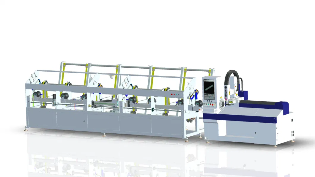 Metal Round Tube/Pipe Laser Cutter Laser Cutting Machine for Stainless Steel Carbon Steel Copper