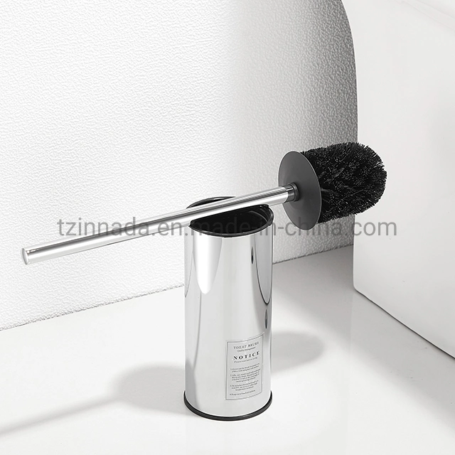 Bathroom Fitting Modern Stainless Steel 304 Round Toilet Brush Holder