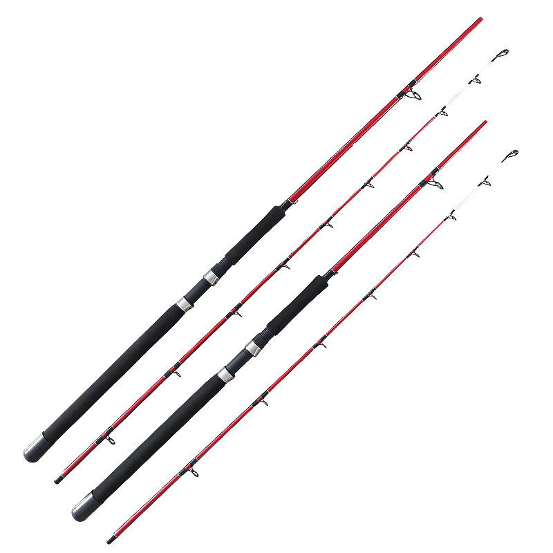 2.1m/2.4m 2PCS Composite Medium Action Downrigger Boat Fishing Rod