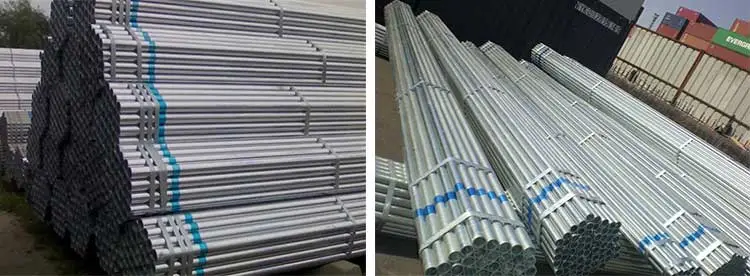 Construction Pipe Steel Pipe Corrugated Galvanized Round Steel Pipe